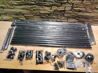 SMONTER Perchero estilo Industrial Tubular Metal