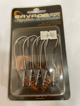 Anzuelos Savage Gear Slug Darting Weedless