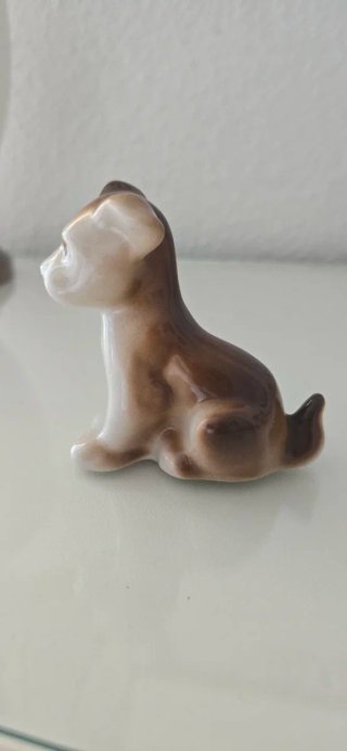 Figura Perrito Porcelana Polonne ZHK