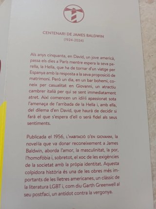 L'habitació d'en Giovanni
