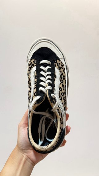 Vans leopardo talla 37