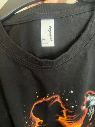 Camiseta Negra Talla M - Ironman