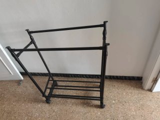 Perchero Metálico Negro