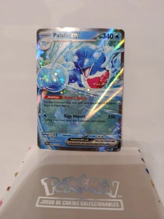 Palafin EX Carta Pokémon Inglés.
