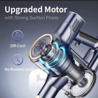 Aspirador de mano 600W con cable