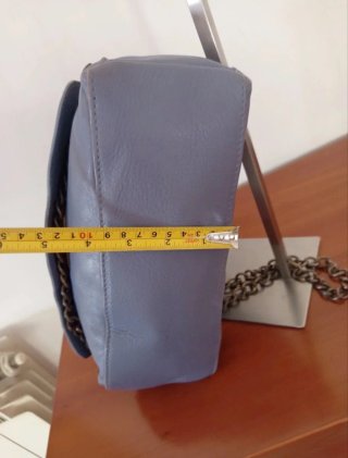 Borsa Artigianale Vera Pelle Lilla