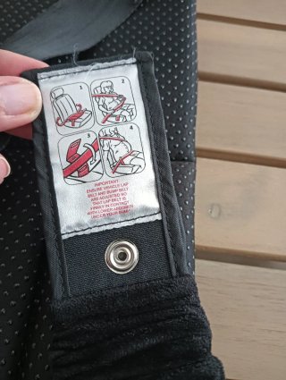 Cinturón seguridad embarazada