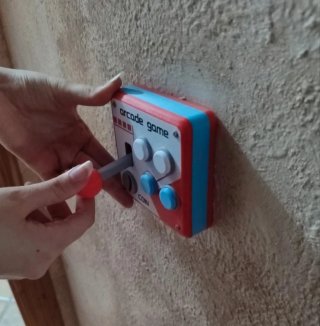 Carcasa Arcade Game con Joystick y Botones