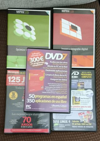 Lote 5 Cajas Vacías DVD Amaray Negras