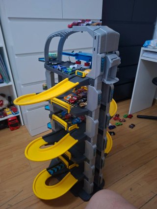 Pista de coches para niños