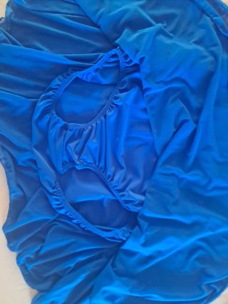 Body gara pattinaggio artistico blu