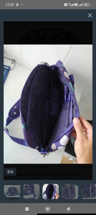 Funda/Cartera Portátil Morada Movom