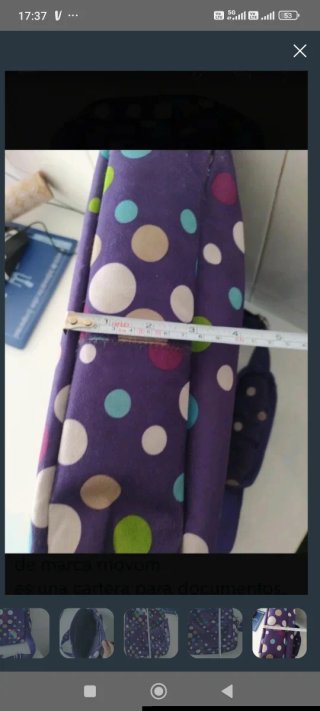 Funda/Cartera Portátil Morada Movom