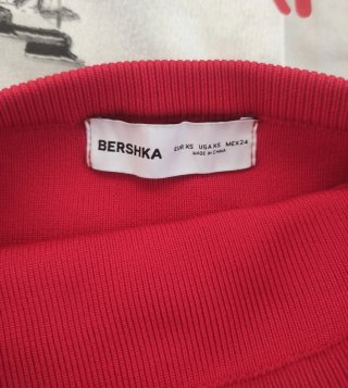 Top rojo niña