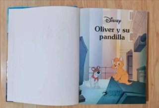 Clásico cuento Disney.Oliver y su pandilla.GAVIOTA