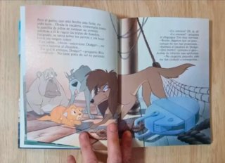 Clásico cuento Disney.Oliver y su pandilla.GAVIOTA