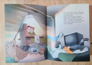 Clásico cuento Disney.Oliver y su pandilla.GAVIOTA