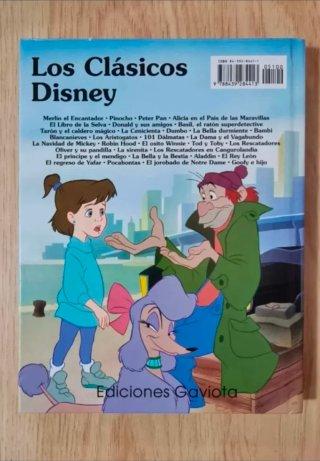 Clásico cuento Disney.Oliver y su pandilla.GAVIOTA