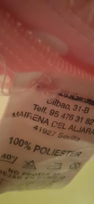 Vestido Sevillana Lunares Talla 36