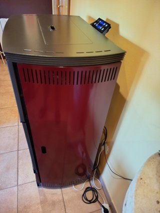Estufa Pellets Turbo Aire 20 kW