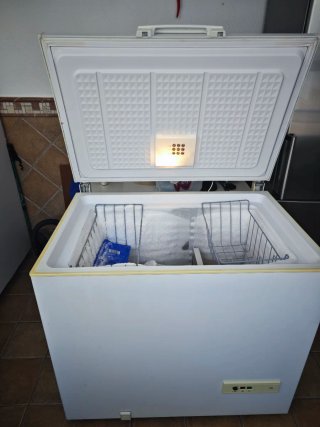 Congelador horizontal blanco