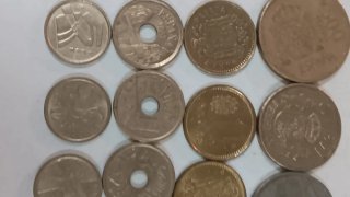 Lote 22 Moedas Espanha Sem Repetidas