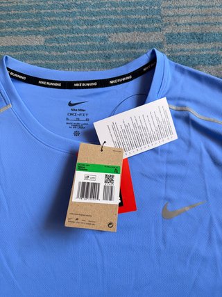Camiseta Nike Miler Running Azul Talla xl