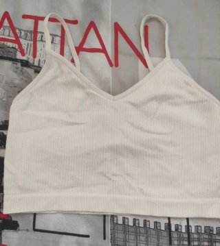 Top niña blanco tirantes