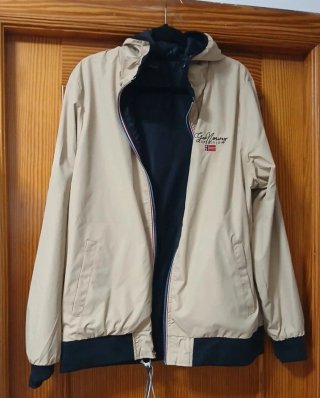 Chaqueta Geographical Norway Reversible Negra Tall