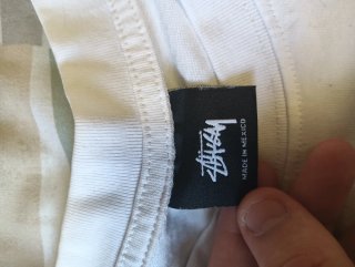 Camiseta Stussy Blanca Talla M