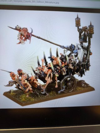 Miniatura Carro Cadáver Vampire Counts