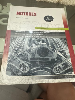 Libro Motores 2ª Edición David González Calleja