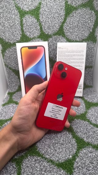 iPhone 14 256GB Rosso - Perfette Condizioni
