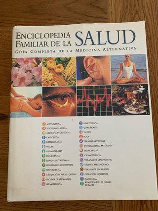 Libro de medicina alternativa.