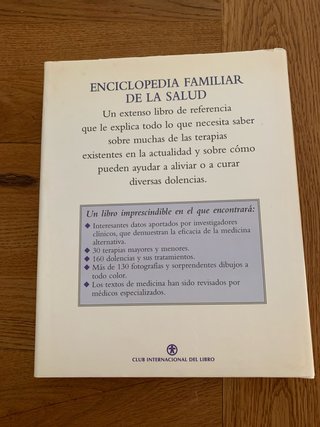Libro de medicina alternativa.