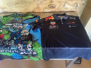 Camiseta manga larga estampada