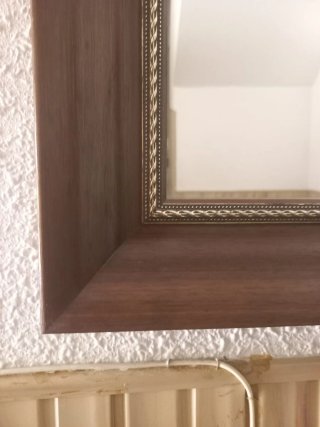 Mueble de entrada con espejo