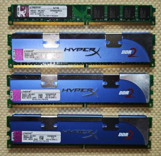 Memoria RAM Kingston HyperX DDR2 4GB