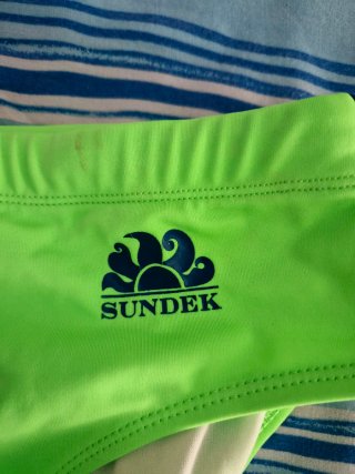 Costume da bagno Sundek verde