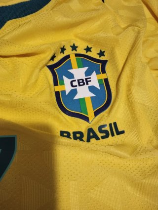 Camiseta Brasil Vinicius Jr. 7 Nike Talla M