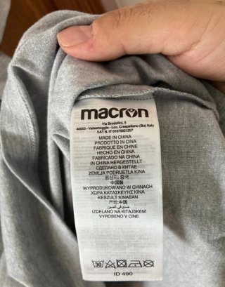 Camiseta Macron Gales Rugby Talla XXL