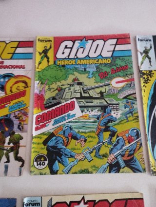 Comics Gijoe Marvel años 80