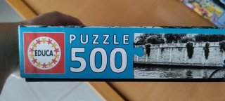 Puzzle Educa 500 Piezas Bicicleta Azul