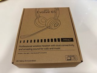 Auriculares Jabra Evolve 65 Negro/Oro
