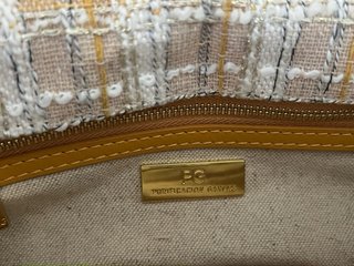 Bolso Purificación García Mujer Beige/Oro