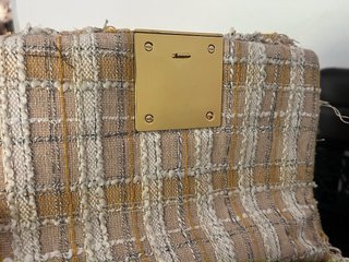 Bolso Purificación García Mujer Beige/Oro