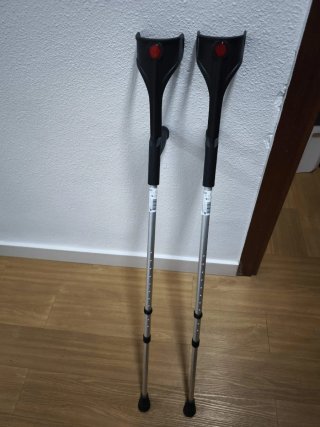 Muletas Adulto Regulables de aluminio