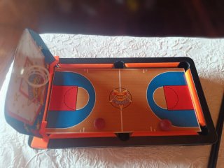 Juego de mesa 3 en 1: Baloncesto, Hockey, Billar