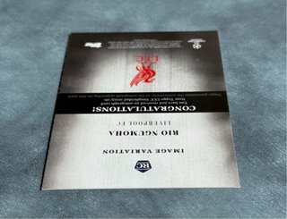 Rio Ngumoha Auto Rookie Topps Simplicidad 05/10