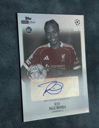 Rio Ngumoha Auto Rookie Topps Simplicidad 05/10